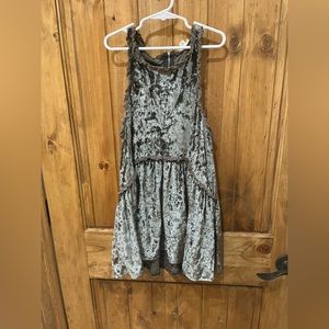 POL Velvet Babydoll Top